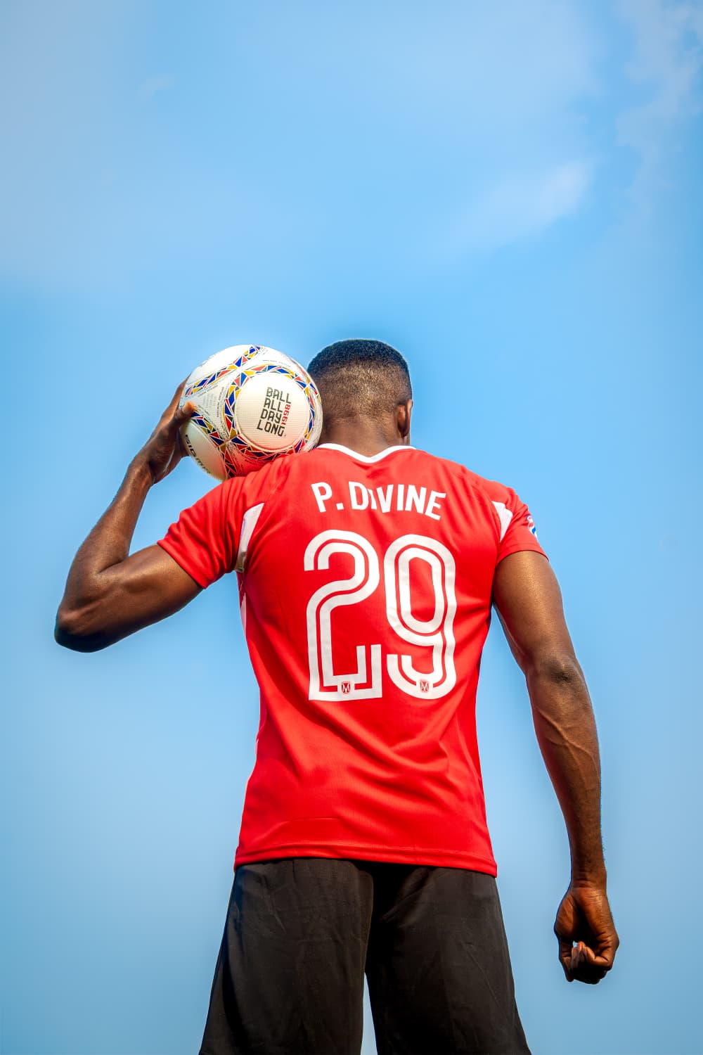 P.Divine 29 - back of jersey